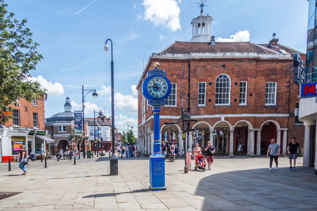 The Millennium clock
